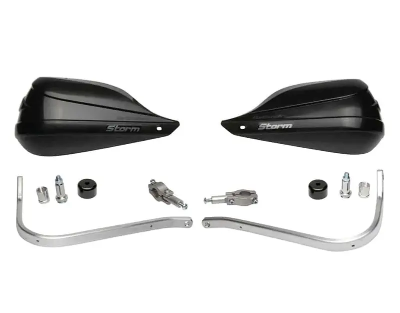 Bark Busters BB.BHGVERSTORM-W Storm Handguard Kit for Kawasaki Versys (2007–2010) – White