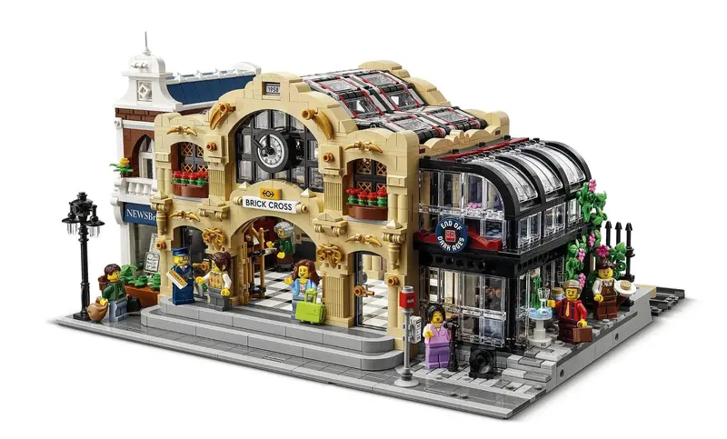Brick Cross Train Station – LEGO BrickLink Set (910038)
