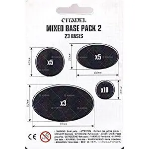 Citadel Mixed Base Pack – Assorted Sizes for Miniature Display