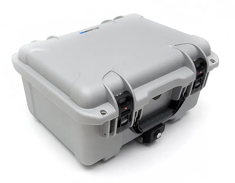 DrySpec H35 Quick-Release Mil-Spec Motorcycle Case in Silver – DSL.H35.10000.S