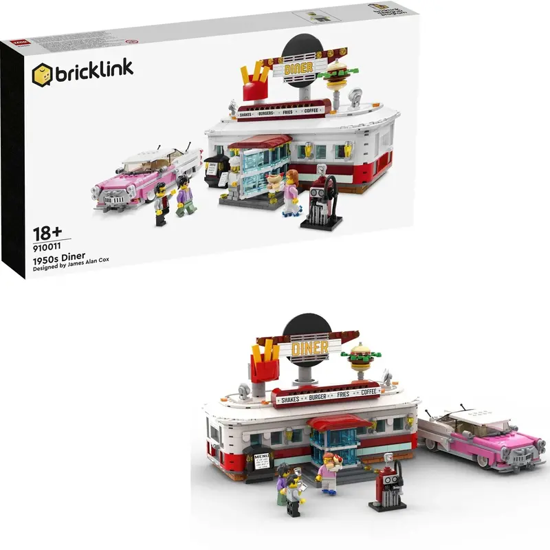 LEGO 1950s Diner 910011 – Retro American Café Set