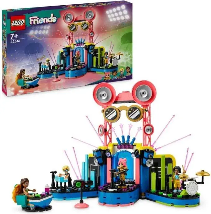 LEGO 42616 Heartlake City Music Talent Show – Friends Performance Stage Set