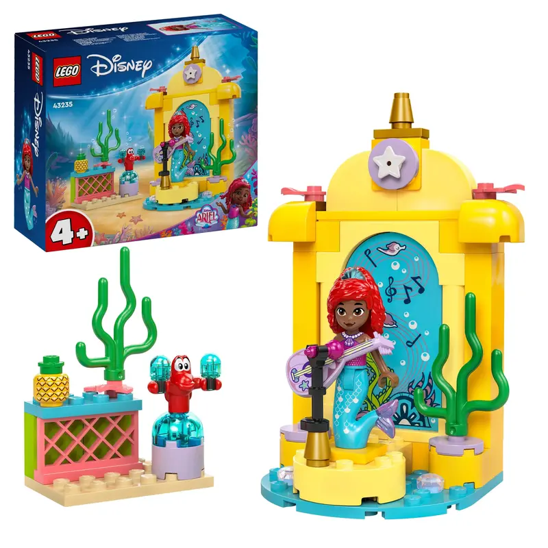 LEGO 43235 Ariel’s Music Stage – Disney Little Mermaid Playset