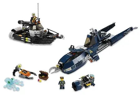 LEGO Agents Deep Sea Quest Underwater Mission (8636)