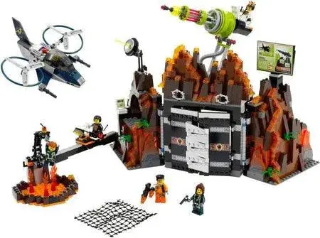 LEGO Agents Volcano Base Command Center (8637)