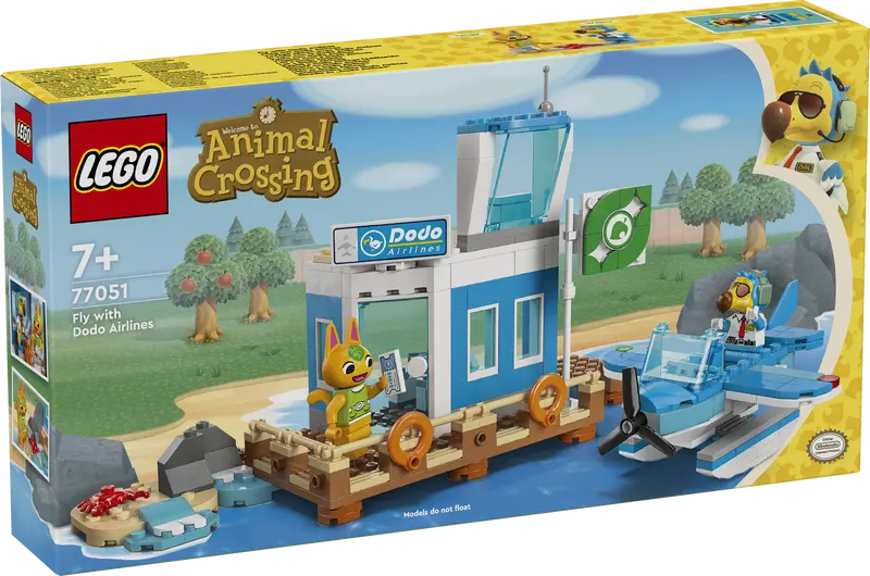 LEGO Animal Crossing: Dodo Airlines Flying Adventure Set (77051)