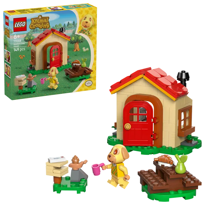LEGO Animal Crossing Goldie’s Cozy Cottage 77058