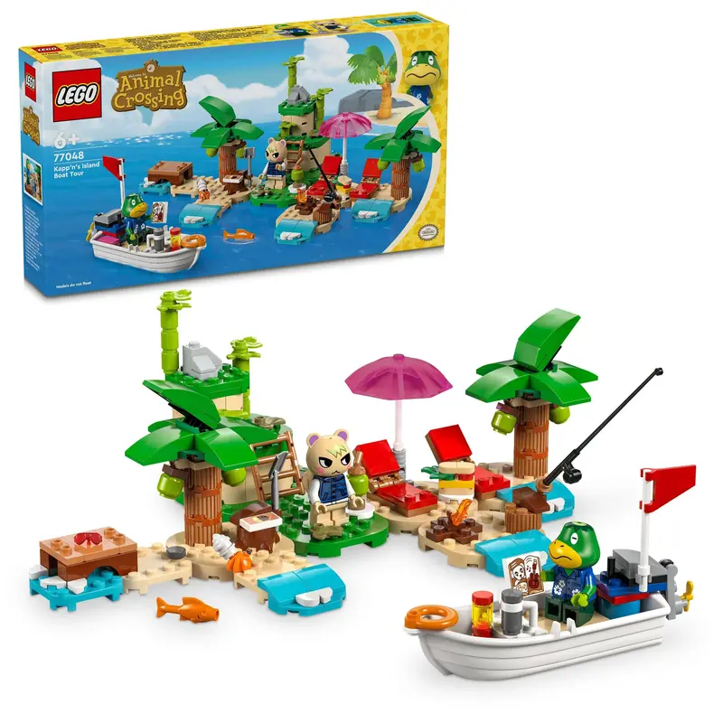 LEGO Animal Crossing: Kapp’n’s Island Boat Tour Set 77048