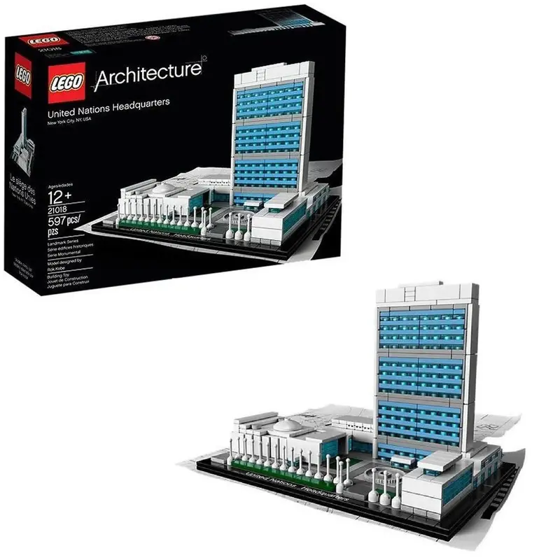 LEGO Architecture Set: United Nations Headquarters Model 21018