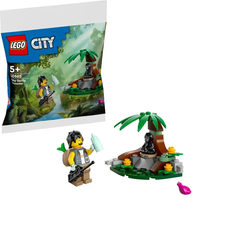 LEGO Baby Gorilla Encounter – City Playset 30665