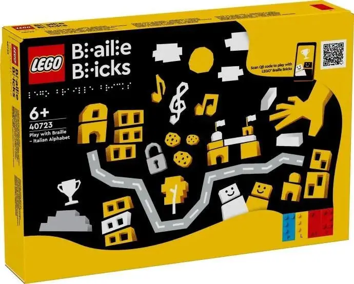 LEGO Braille Learning Kit: Italian Alphabet 40723