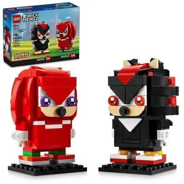 LEGO BrickHeadz Sonic the Hedgehog: Knuckles & Shadow – Dutch Edition 40672