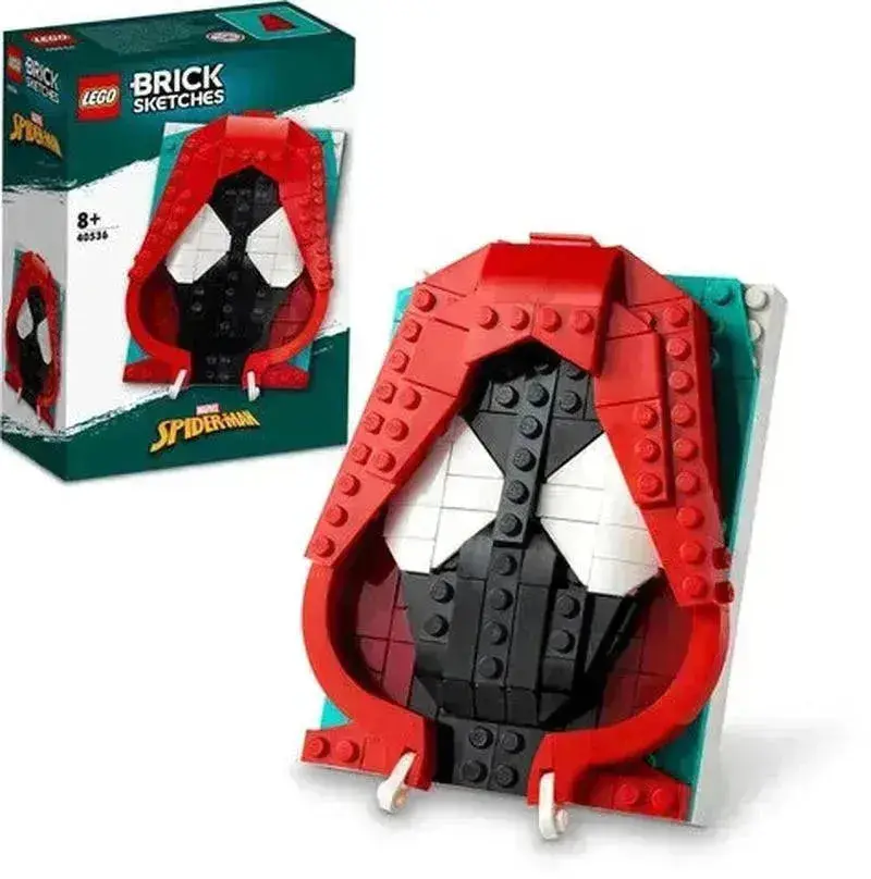 LEGO BrickSketches: Miles Morales Portrait 40536