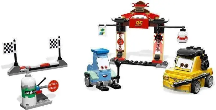 LEGO Cars Tokyo Pit Stop Display Model (8206)