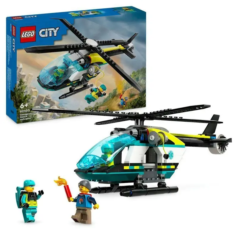 LEGO City Emergency Air Rescue Helicopter 60405