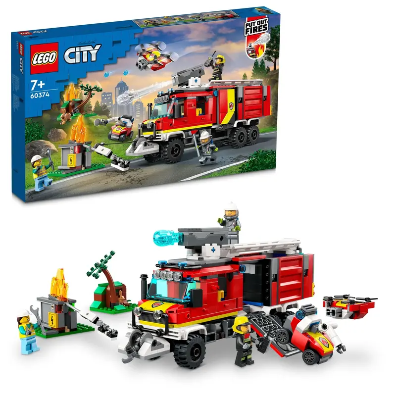 LEGO City: Fire Command Response Truck 60374