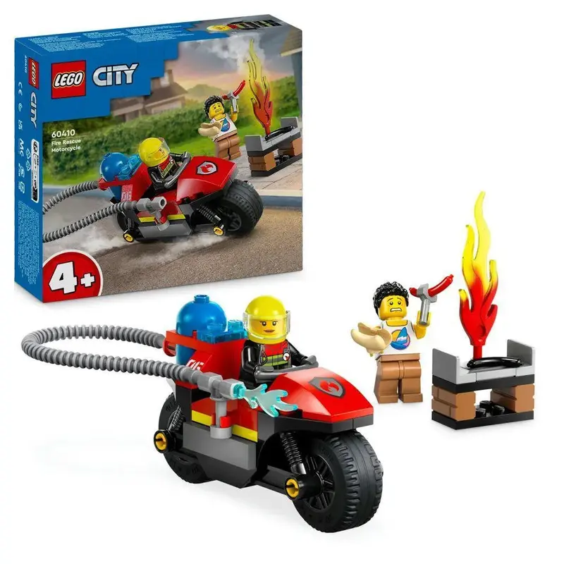 LEGO City Fire Department Motorcycle 60410