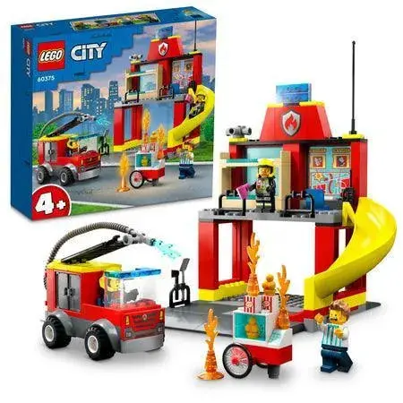 LEGO City Fire Station and Response Vehicle Bundle (60375)