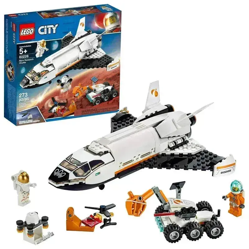 LEGO City Mars Research Shuttle – Interplanetary Science Vehicle Building Kit (60226)