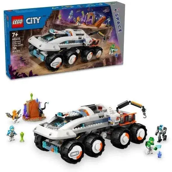 LEGO City Space Rover with Working Crane – Set 60432