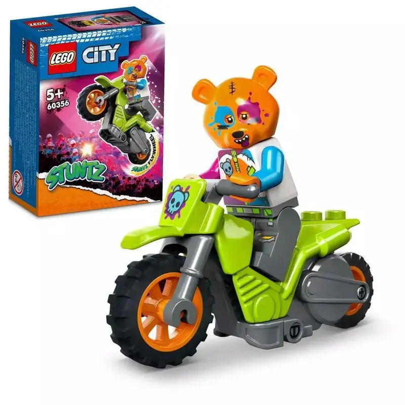 LEGO City Stuntz Beer Motorcycle Toy 60356