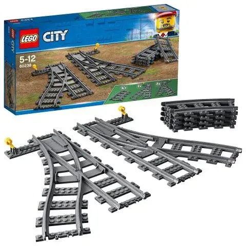 LEGO City Train Switch Track Accessory Pack (60238)