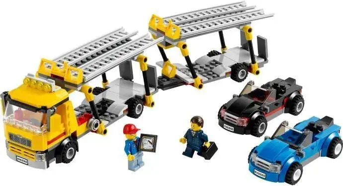 LEGO City Vehicle Transporter Trailer Set (60060)