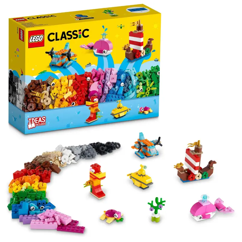 LEGO Classic Ocean Fun Themed Brick Set (11018)