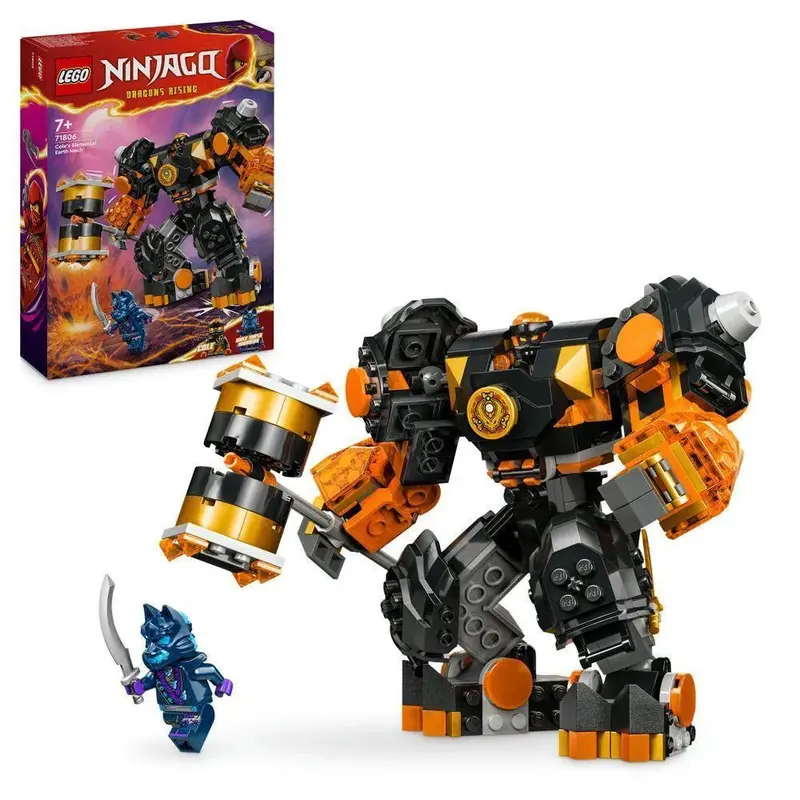 LEGO Cole’s Earth Elemental Mech – Ninjago Construction Set 71806