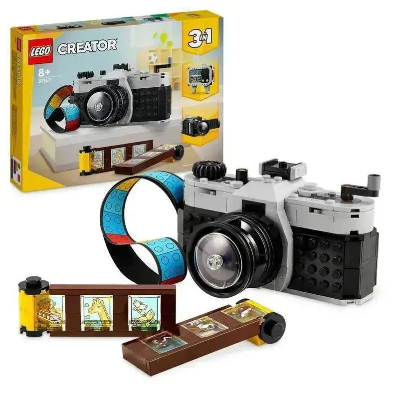 LEGO Creator 3-in-1 Retro Instant Camera Model Kit (31147)