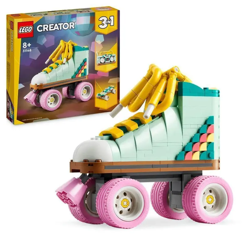 LEGO Creator 3-in-1 Roller Skate Buildable Toy (31148)