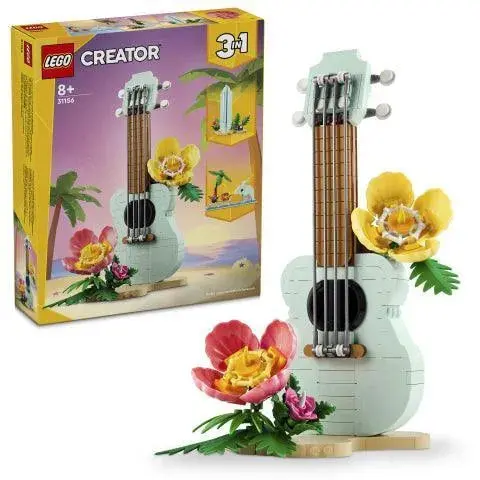 LEGO Creator 3-in-1 Tropical Ukulele Set 31156