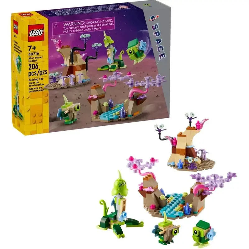 LEGO Creator Alien Planet Habitat Building Set (40716)