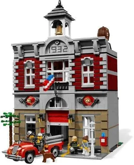 LEGO Creator Expert Fire Brigade Headquarters – Modular Emergency Response Center (10197)