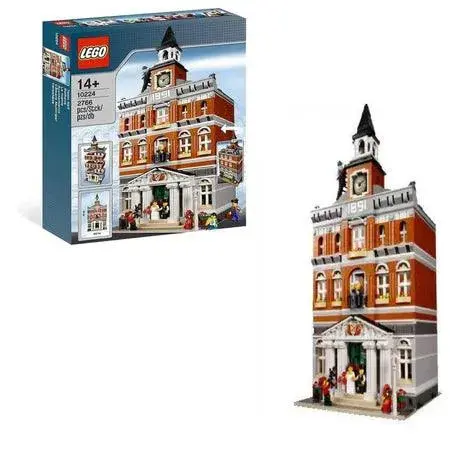 LEGO Creator Expert Town Hall – Detailed Modular Building (10224)