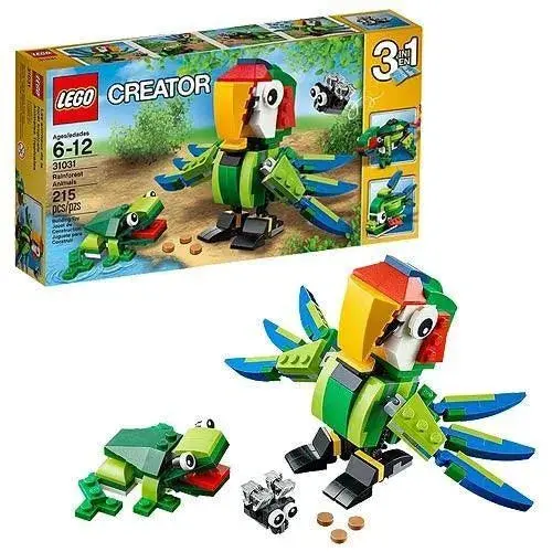 LEGO Creator Rainforest Animal Habitat Set (31031)
