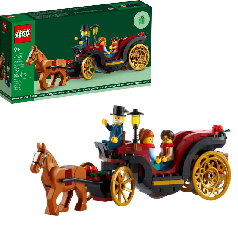 LEGO Creator Winter Horse-Drawn Carriage 40603