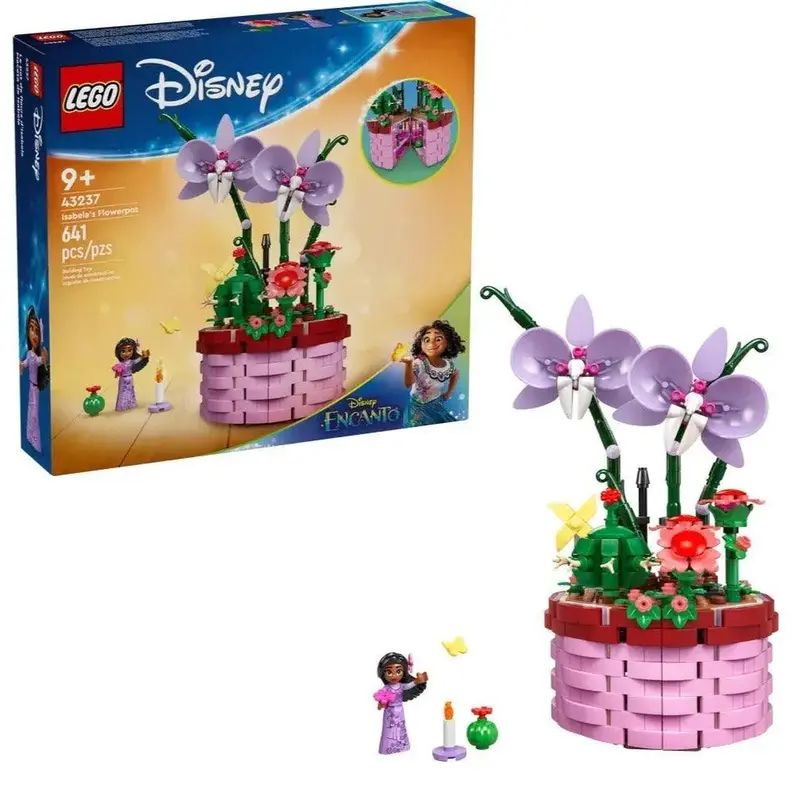 LEGO Disney Encanto Isabela’s Flowerpot Display Set 43237