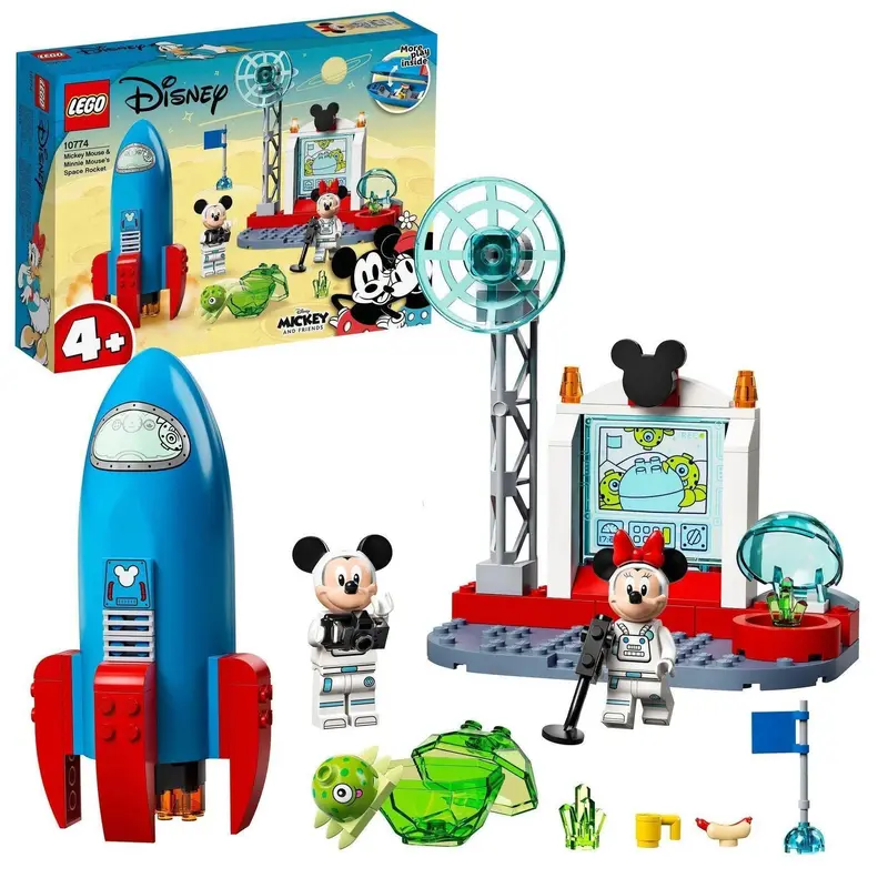 LEGO Disney Mickey & Minnie Space Rocket Playset (10774)