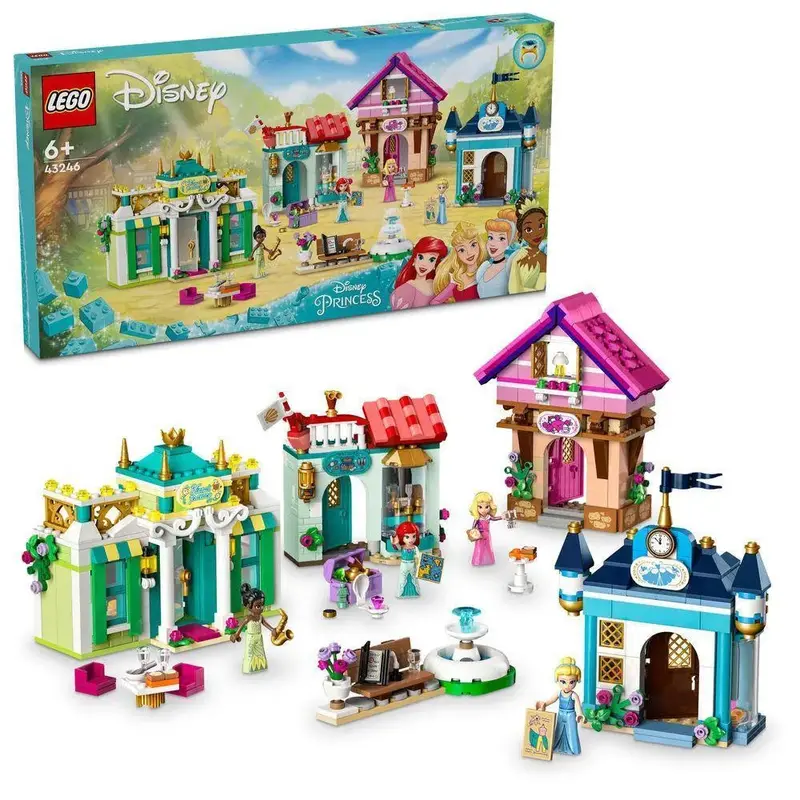 LEGO Disney Princess Heartlake Market Adventure 43246