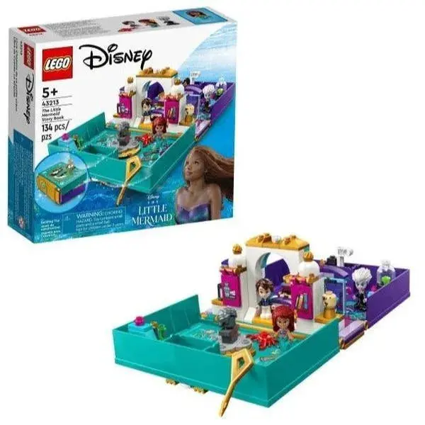 LEGO Disney The Little Mermaid Storybook Building Set 43213
