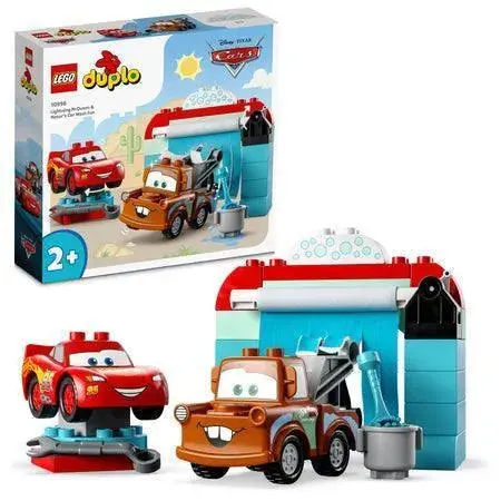 LEGO DUPLO Cars: Lightning McQueen & Mater Car Wash Playset 10996