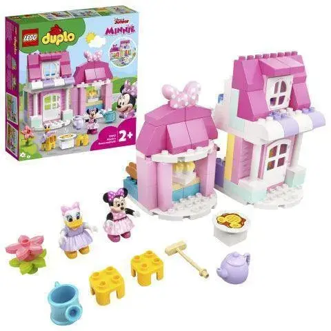 LEGO DUPLO Minnie Mouse’s House and Café – Disney Themed Set (10942)