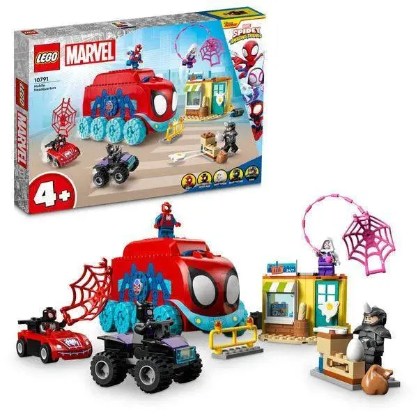 LEGO DUPLO Team Spidey Mobile Command Center – Spider-Man Toy Set (10791)