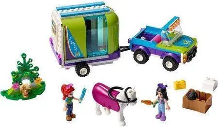 LEGO Friends Mia’s Horse Trailer with Stable Accessory 41371