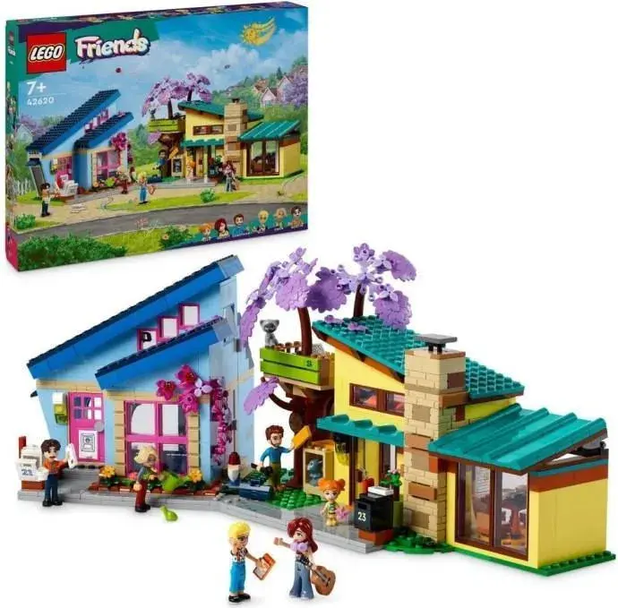 LEGO Friends Olly and Paisley Family Home Set 42620