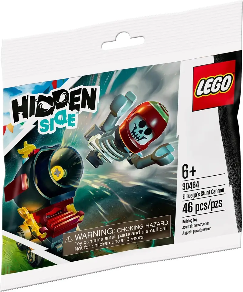 LEGO Hidden Side El Fuego’s Stunt Cannon Set 30464 – Augmented Reality Promotional Toy