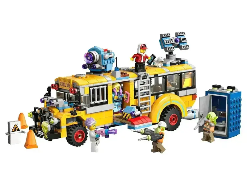 LEGO Hidden Side Paranormal Intercept Bus – 70423 AR-Enhanced Mobile Command Vehicle
