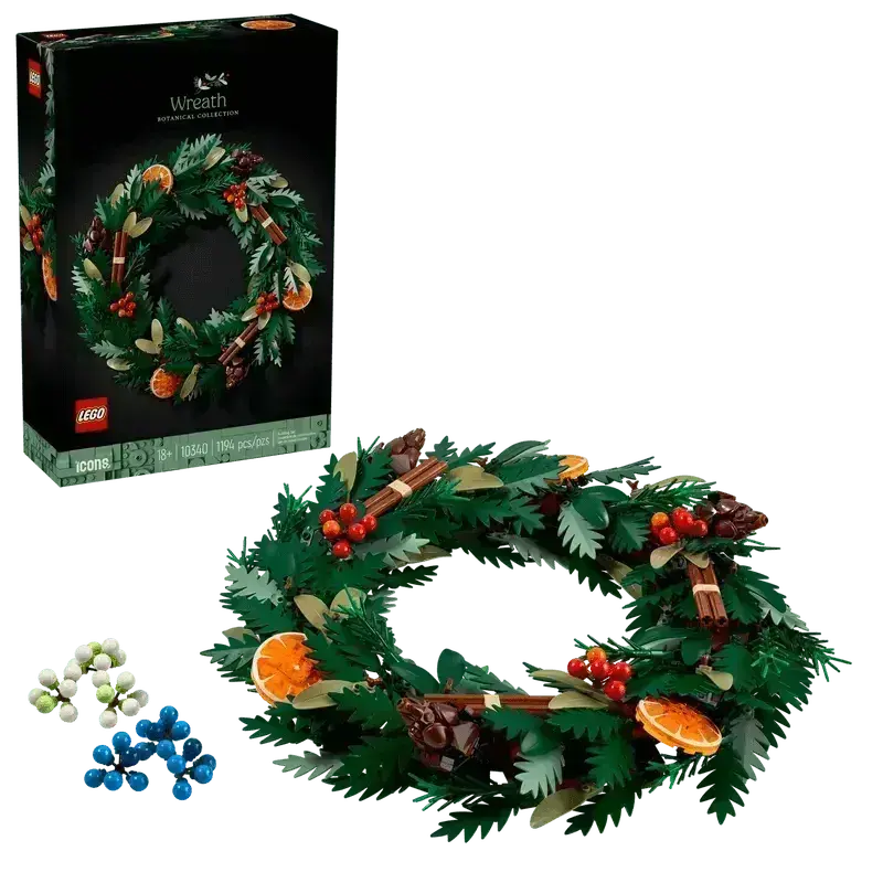 LEGO Icons Autumn Wreath Display Model (10340)