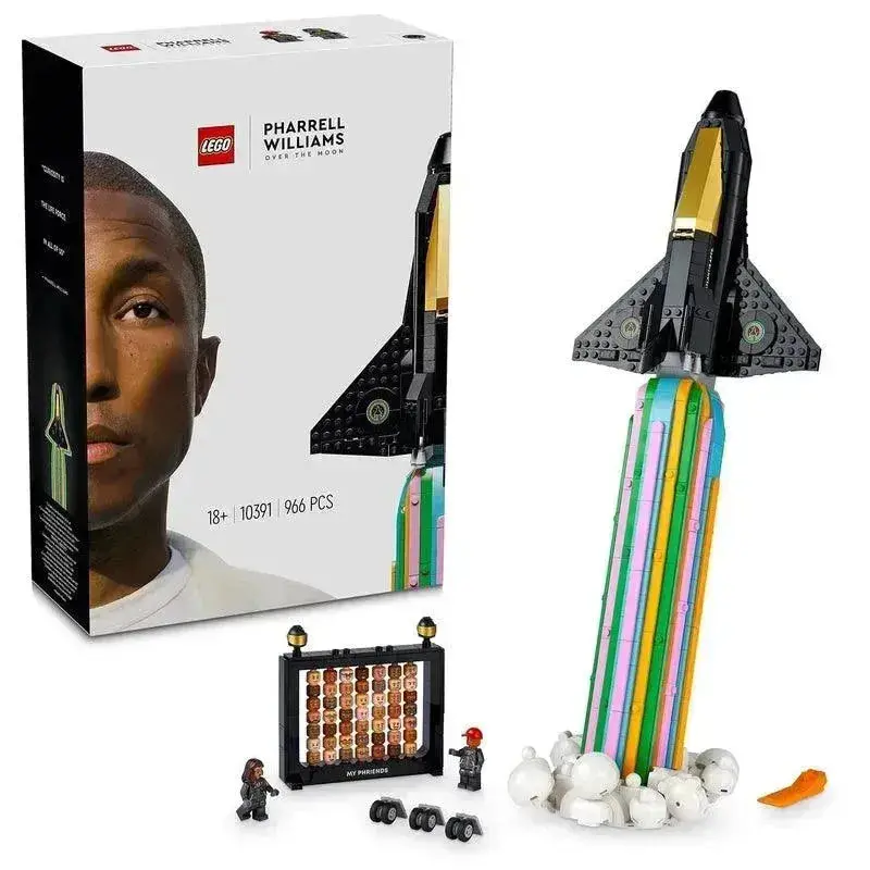 LEGO Icons Over the Moon with Pharrell Williams Tribute Set (10391)